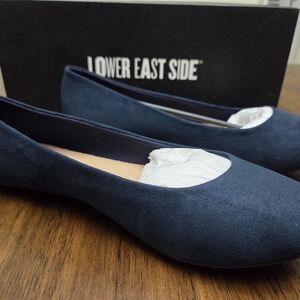 Lower East Side Womens Chelsea Round Toe Dress Casual Flats - SIZE 9